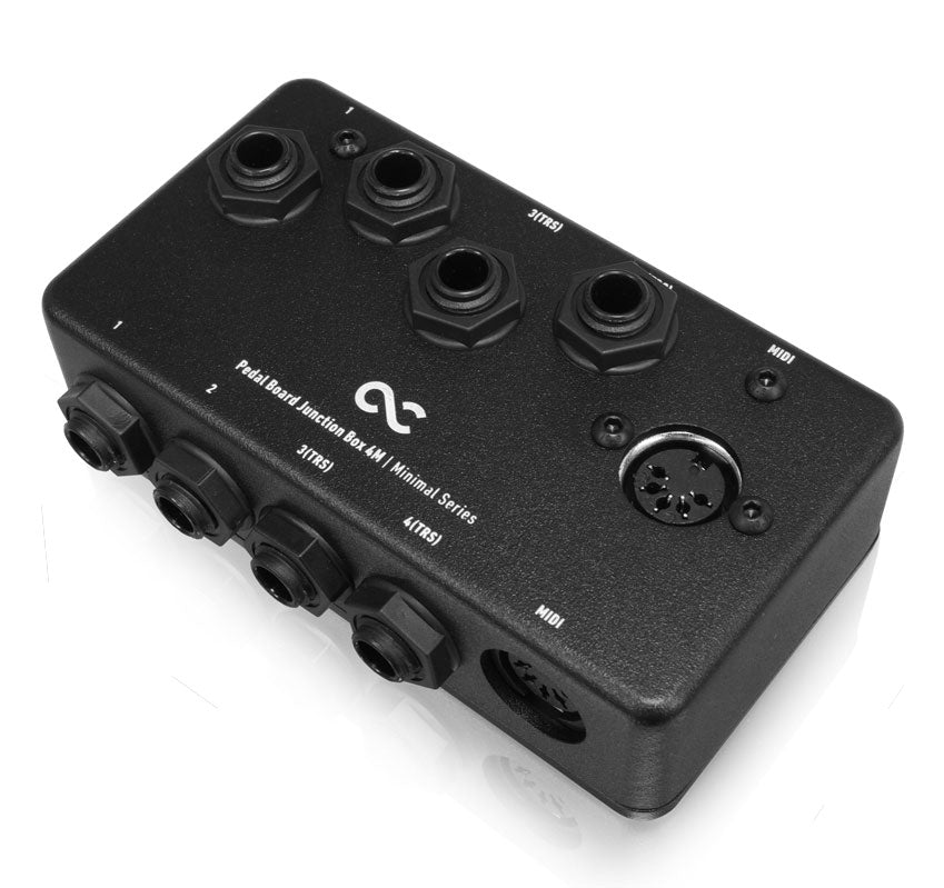 One Control Minimal Series Pedal Board Junction Box 4M