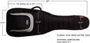 Mono M80 Dual Electric Bass Case Black M80-2B-BLK