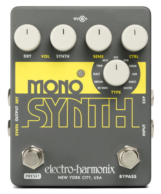 Electro Harmonix Mono Synth Guitar Synthesizer