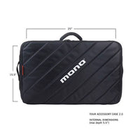 Mono M80 Tour Pedalboard Case 2.0, Black HMO M80-TOUR-V2-BLK