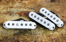 Monty's Pickups Monty*s 69 Stratocaster Pickup Set / Parchment / Bridge Baseplate tgt11