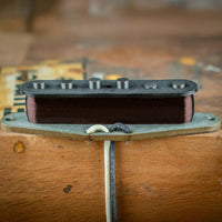 Monty's Pickups Monty*s OverSpun 69 Stratocaster Pickup Set White with Bridge Baseplate tgt11