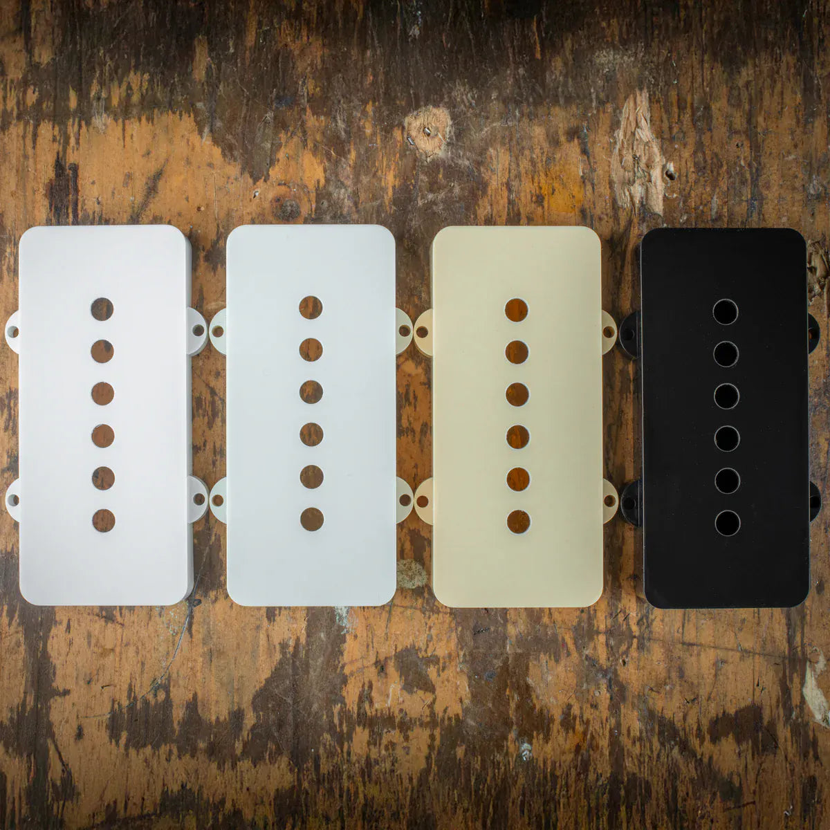 Monty's Pickups Montys Retro Wind Jazzmaster Pickup Set / White tgt11