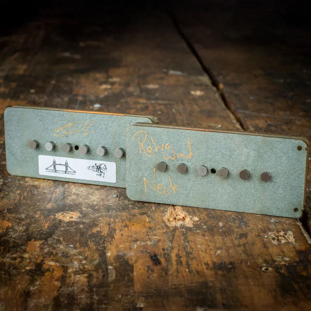 Monty's Pickups Montys Retro Wind Jazzmaster Pickup Set / White tgt11