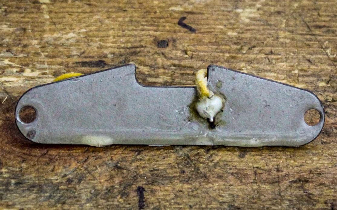 Monty's Stränginstrument Monty*s Stratocaster Pickup Plate 1Mm tgt11