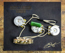 Monty's Stränginstrument Monty*s Stratocaster Wiring Loom Righty / With TBN / 5-Way W/ Bridge Tone tgt11
