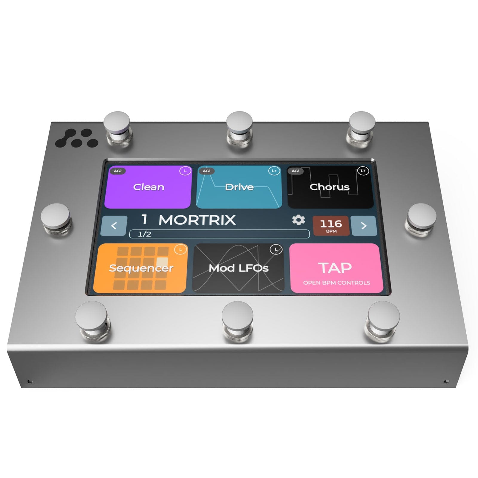 Mortrix Switcher Mortrix MIDI Foot Controller tgt11