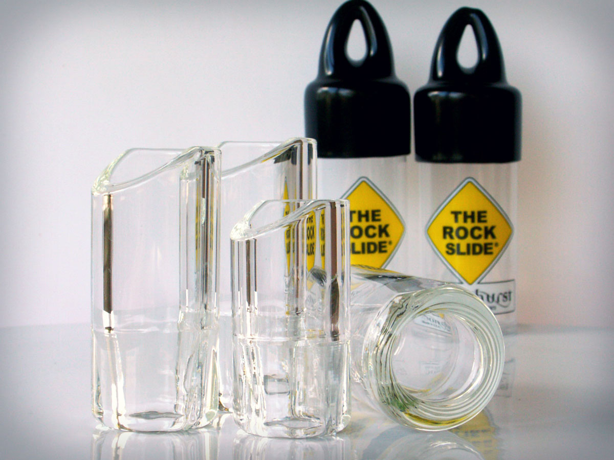 The Rock Slide Molded Glass Guitar Slide XL