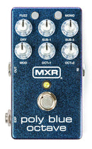 MXR Fuzz pedal MXR M306 Poly Blue Octave tgt11