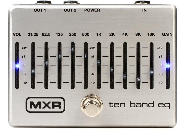 MXR Pedaler MXR M108S 10-Band Graphic EQ tgt11