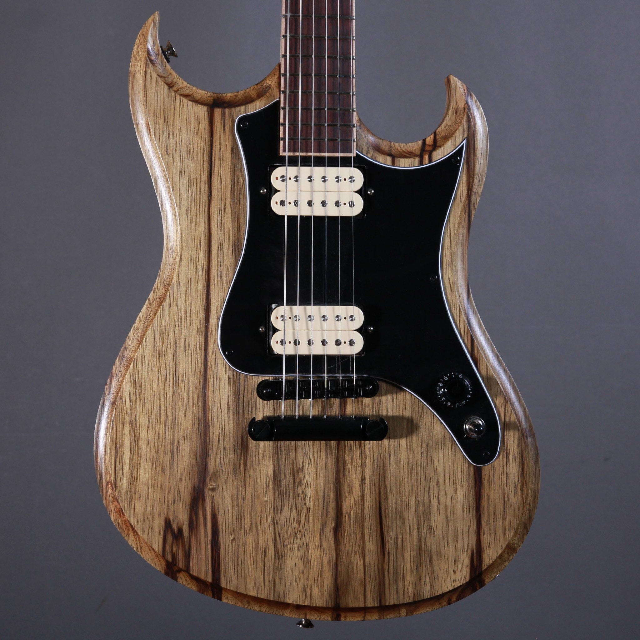 Myr Instruments Elgitarr Myr Instruments Storspoven/The Curlew Black Limba HH tgt11