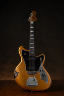 NOVO Guitars Elgitarr Novo Custom Serus J Aztec Gold Over Bull Black tgt11
