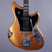 NOVO Guitars Elgitarr Novo Custom Serus J Aztec Gold Over Bull Black tgt11