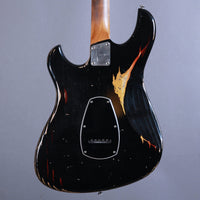 NOVO Guitars Elgitarr Novo Idris H2 Bull Black Over 64 3-Tone Burst tgt11