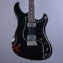 NOVO Guitars Elgitarr Novo Idris H2 Bull Black Over 64 3-Tone Burst tgt11