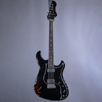 NOVO Guitars Elgitarr Novo Idris H2 Bull Black Over 64 3-Tone Burst tgt11