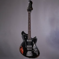 NOVO Guitars Elgitarr Novo Serus J Bull Black over 64 3 Tone Burst tgt11