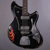 NOVO Guitars Elgitarr Novo Serus J Bull Black over 64 3 Tone Burst tgt11