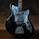 NOVO Guitars Novo Serus J Bull Black Polished Aluminum Pickguard tgt11