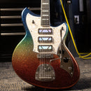 NOVO Guitars Stränginstrument Novo Nucleus Serus J Dark Side Sparkle Dennis Signature tgt11