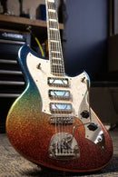 NOVO Guitars Stränginstrument Novo Nucleus Serus J Dark Side Sparkle Dennis Signature tgt11