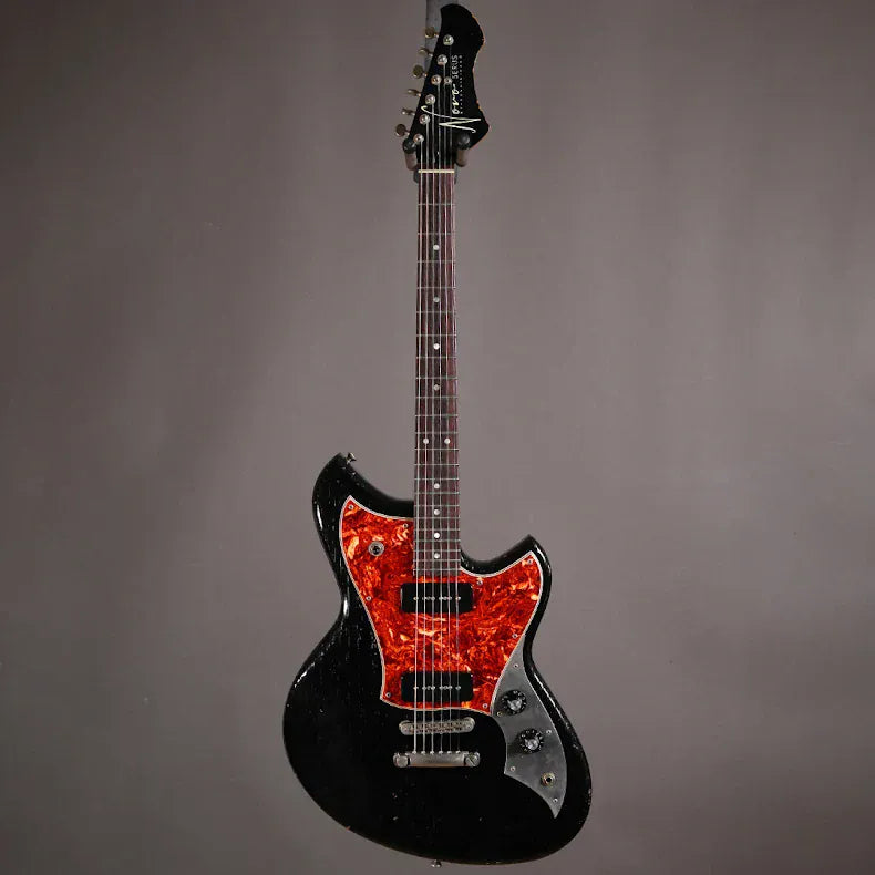NOVO Guitars Stränginstrument Novo Nucleus Serus P2 Bull Black tgt11