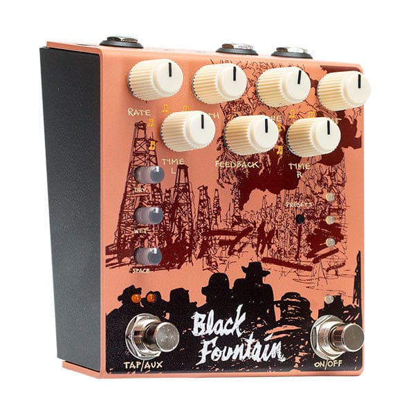 Old Blood Noise Endeavors Delayer Old Blood Noise Black Fountain Stereo Terracotta tgt11