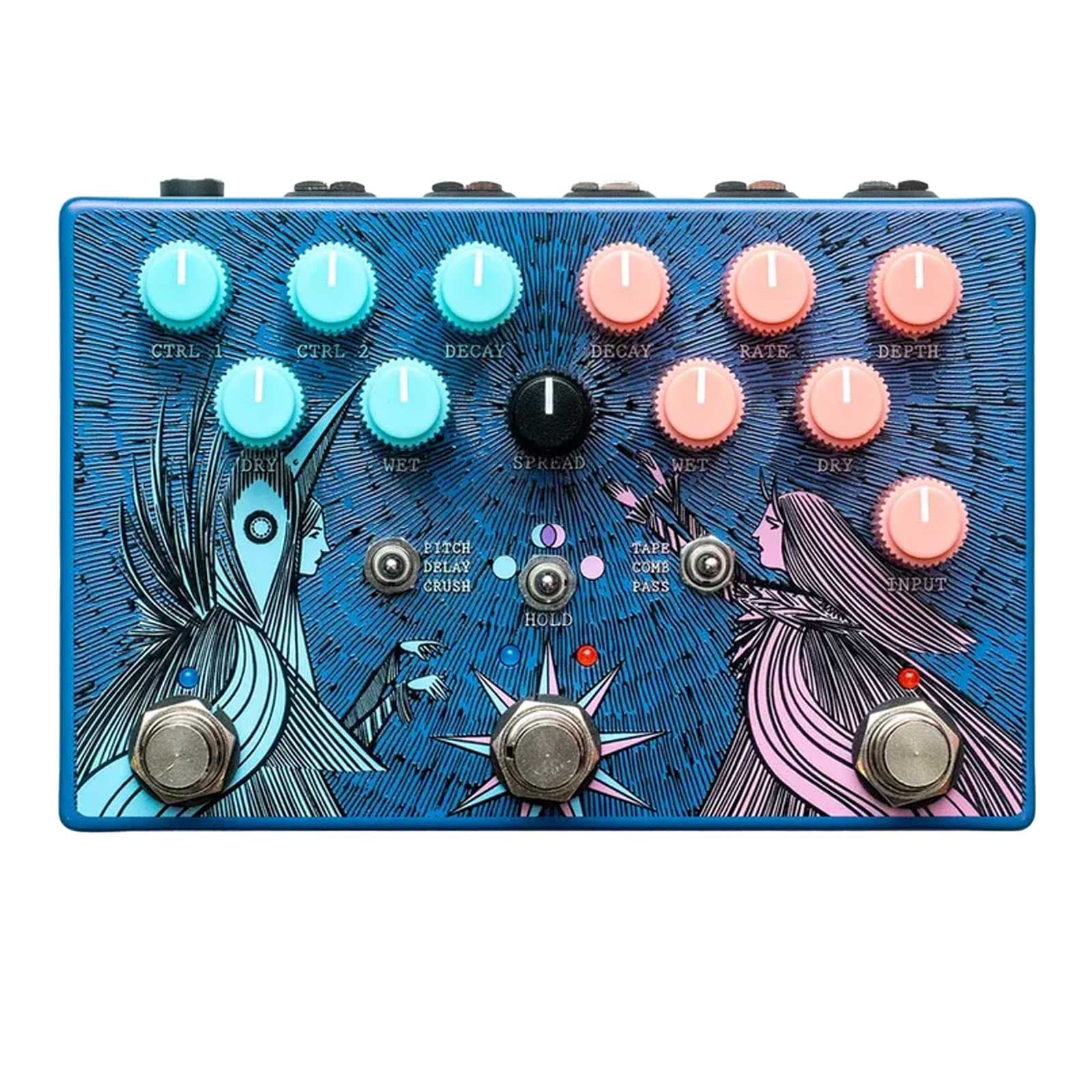 Old Blood Noise Endeavors Delayer Old Blood Noise Dark Light Blueberry Dusk tgt11