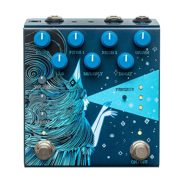 Old Blood Noise Endeavors Pedaler Old Blood Noise Dark Star Stereo Blue tgt11