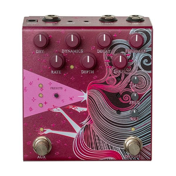 Old Blood Noise Endeavors Pedaler Old Blood Noise Sunlight Stereo Maroon finish tgt11