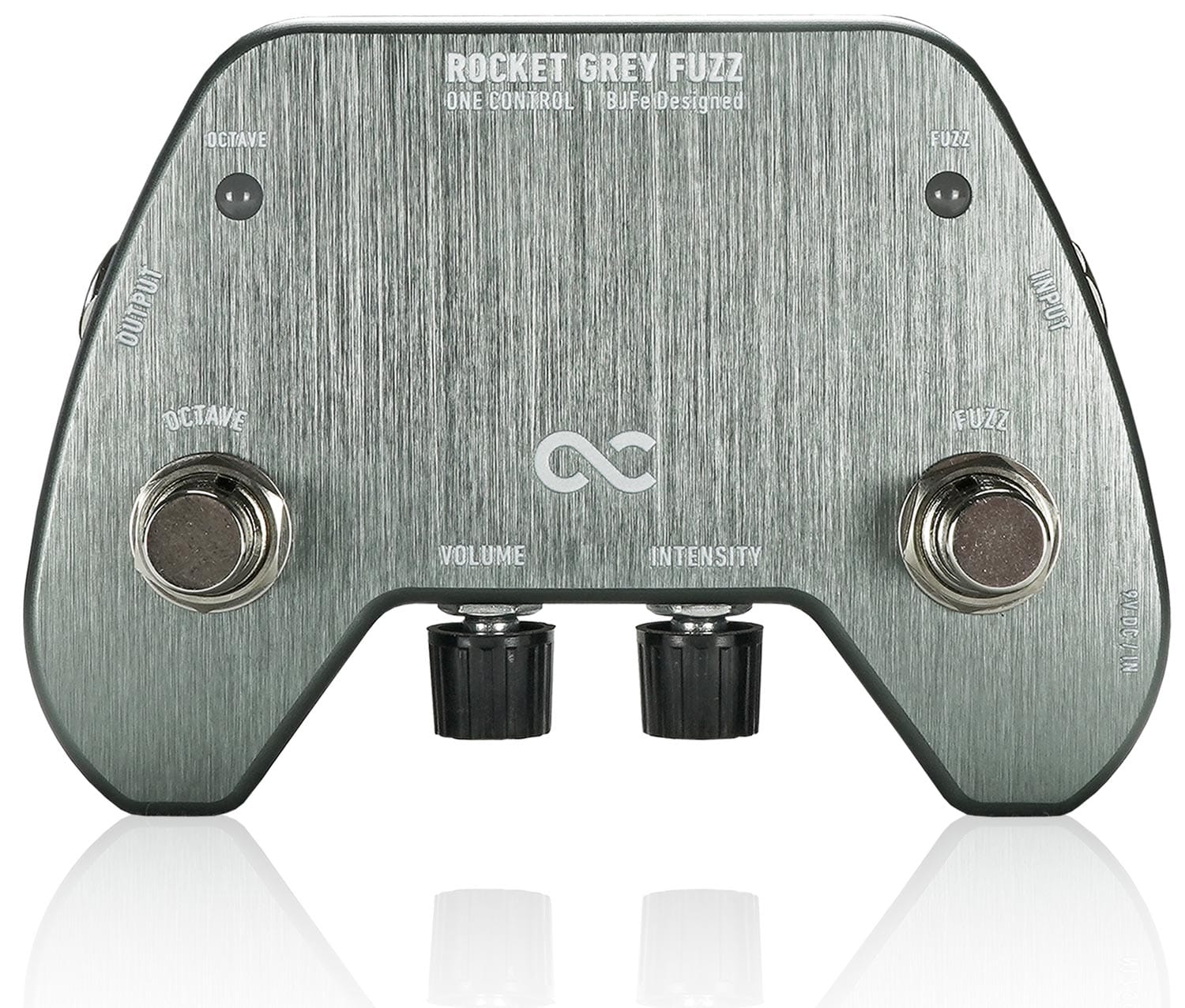 One Control Fuzz pedal One Control Rocket Grey Fuzz tgt11