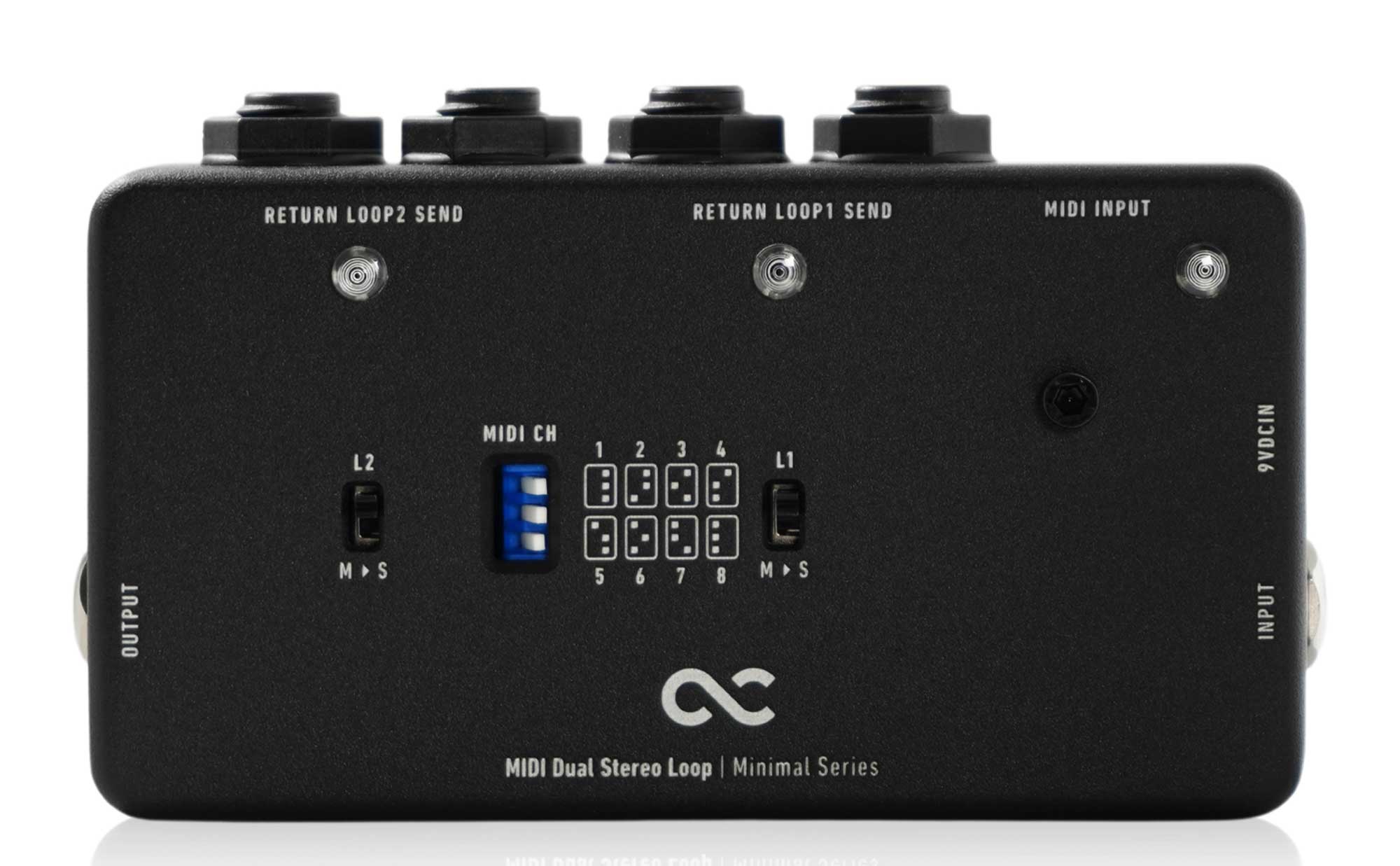 One Control Pedaler One Control Minimal Series MIDI Dual Stereo Loop tgt11