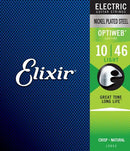 Elixir Electric Nickel Plated Steel Optiweb | 010-046