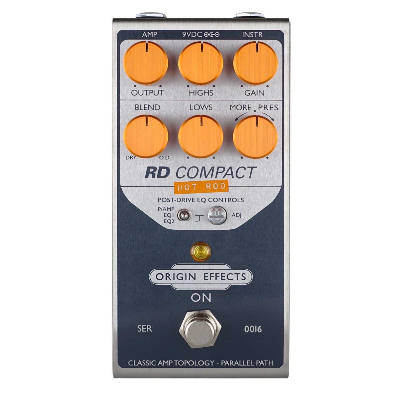 Origin Effects Distortion pedal Origin Effects The RevivalDRIVE Compact Hot Rod tgt11