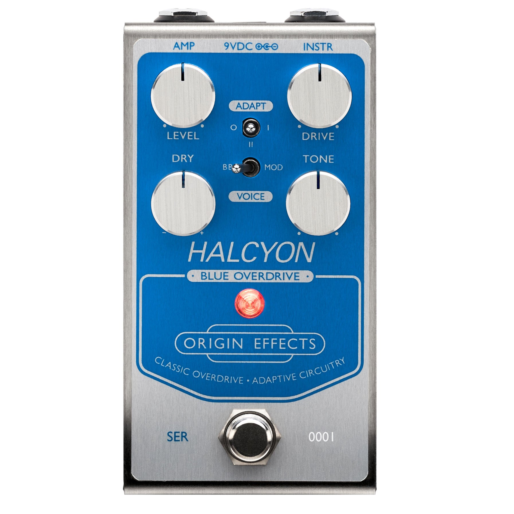 Origin Effects Halcyon Blue Pedal