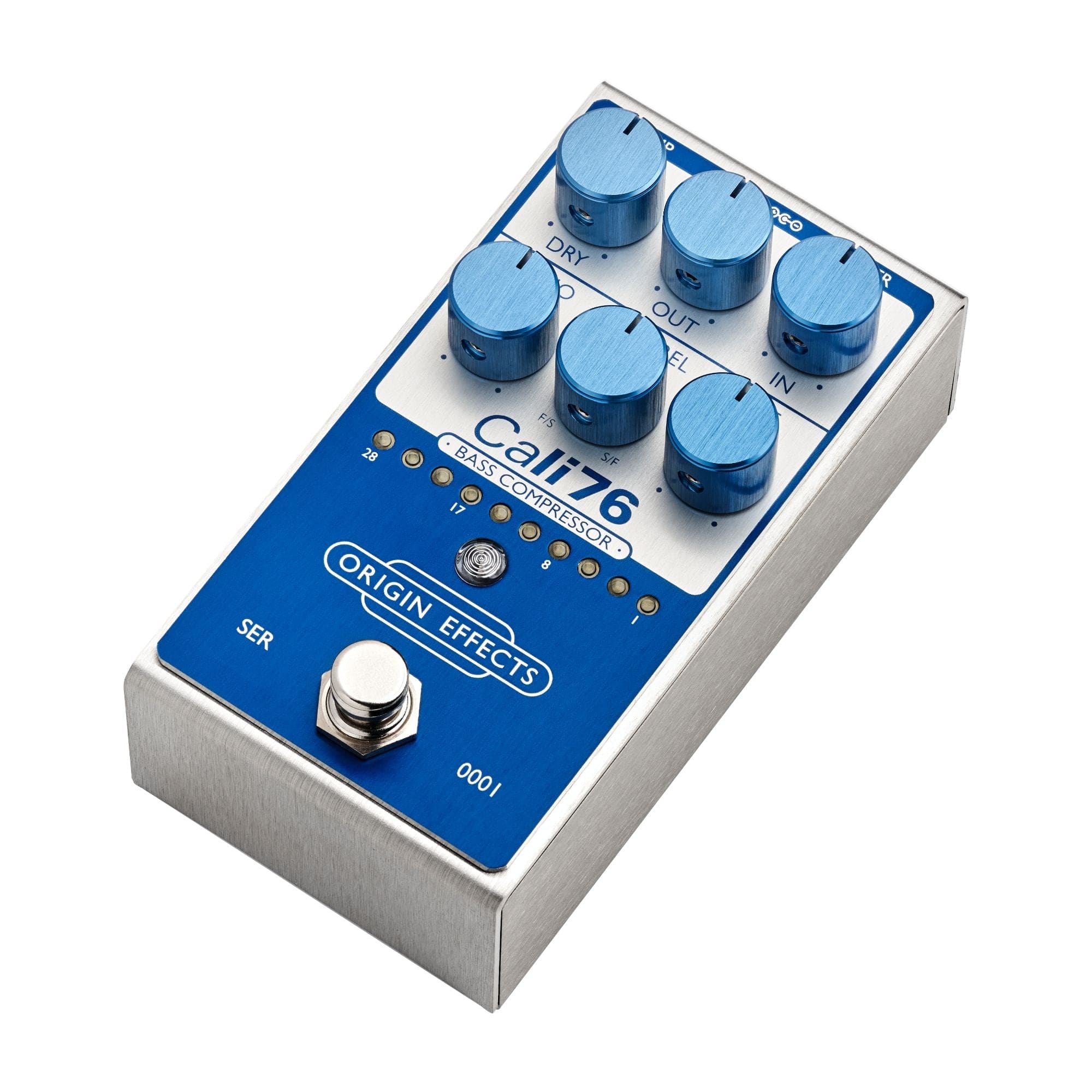 Origin Effects Pedaler Origin Effects Cali76 Bass Compressor Super Vintage Blue tgt11