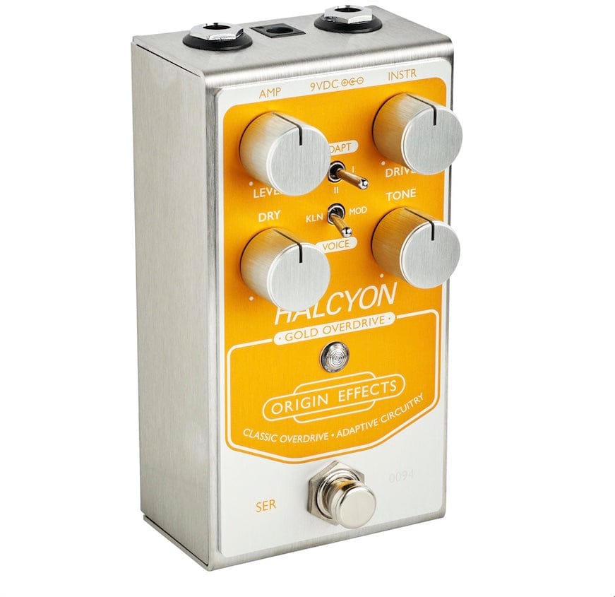 Origin Effects Pedaler Origin Effects Halcyon Gold Overdrive tgt11