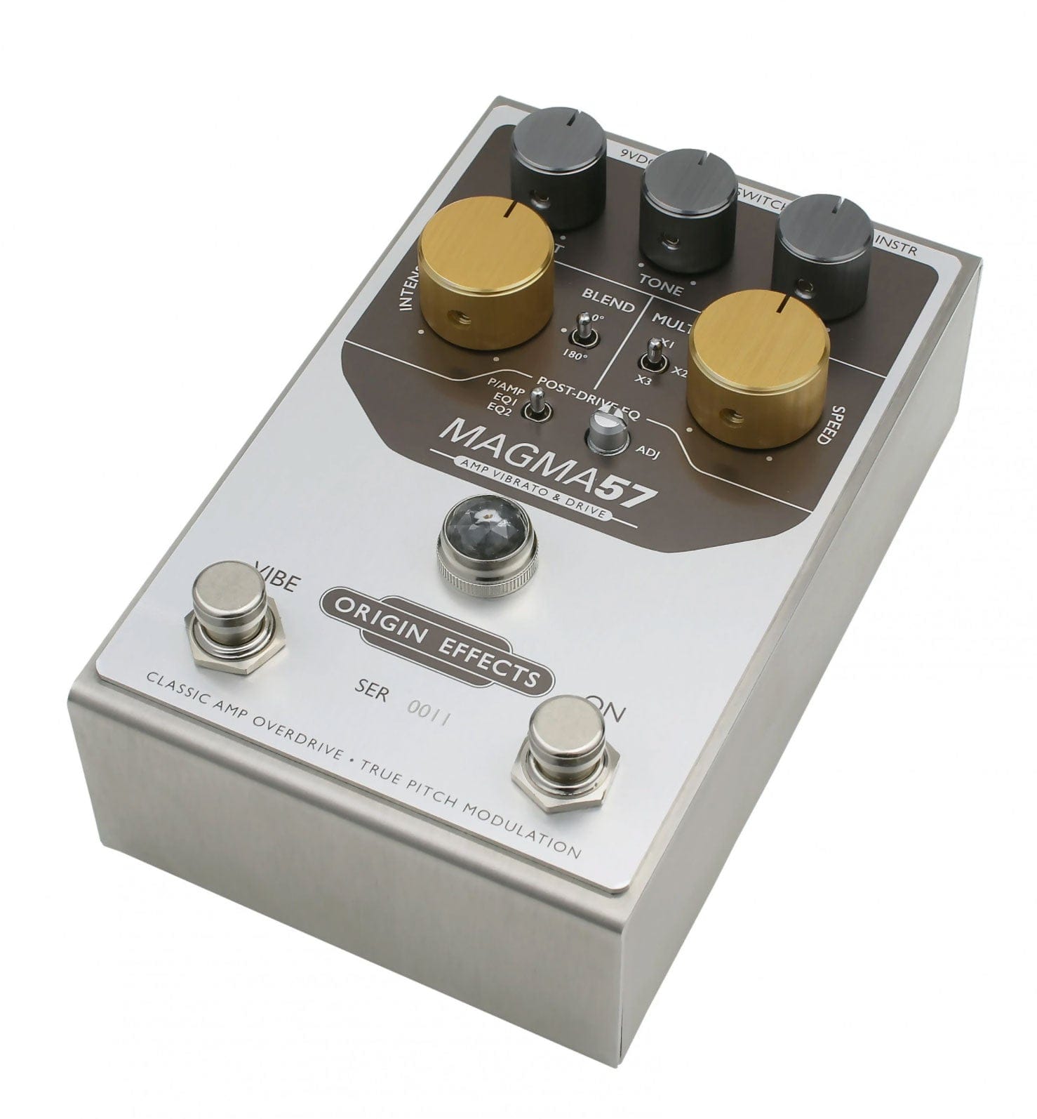 Origin Effects Pedaler Origin Effects Magma 57 Amp Vibrato & Drive tgt11