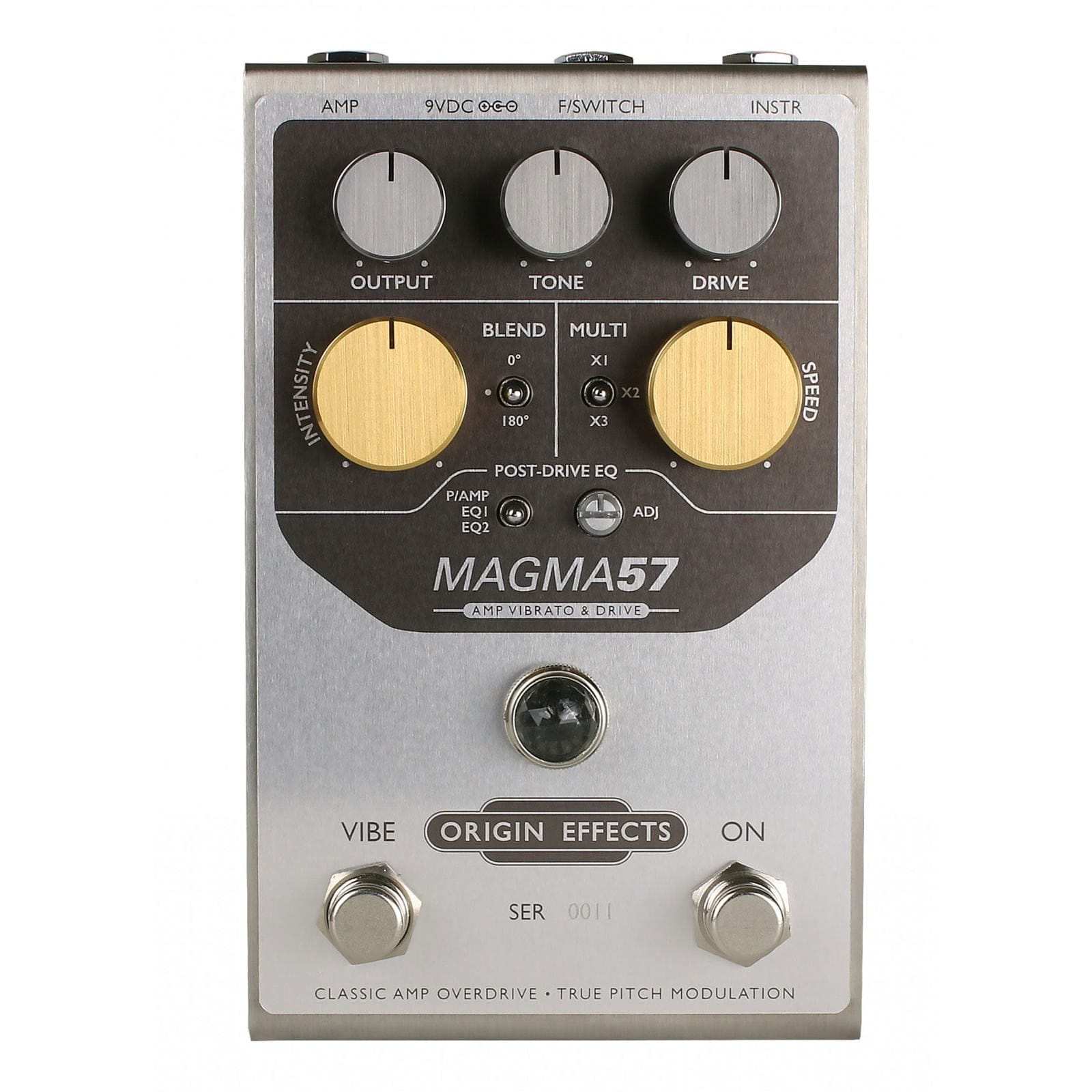 Origin Effects Tremolo Origin Effects Magma 57 Amp Vibrato & Drive tgt11