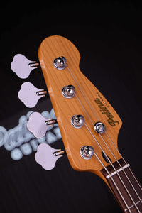 Patina Guitars Bas Patina Guitars PJB-3 Bass Olympic White tgt11