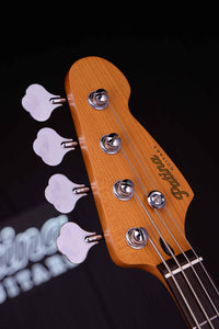 Patina Guitars Bas Patina Guitars PPB-3 Bass Fiesta Red tgt11