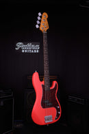 Patina Guitars Bas Patina Guitars PPB-3 Bass Fiesta Red tgt11