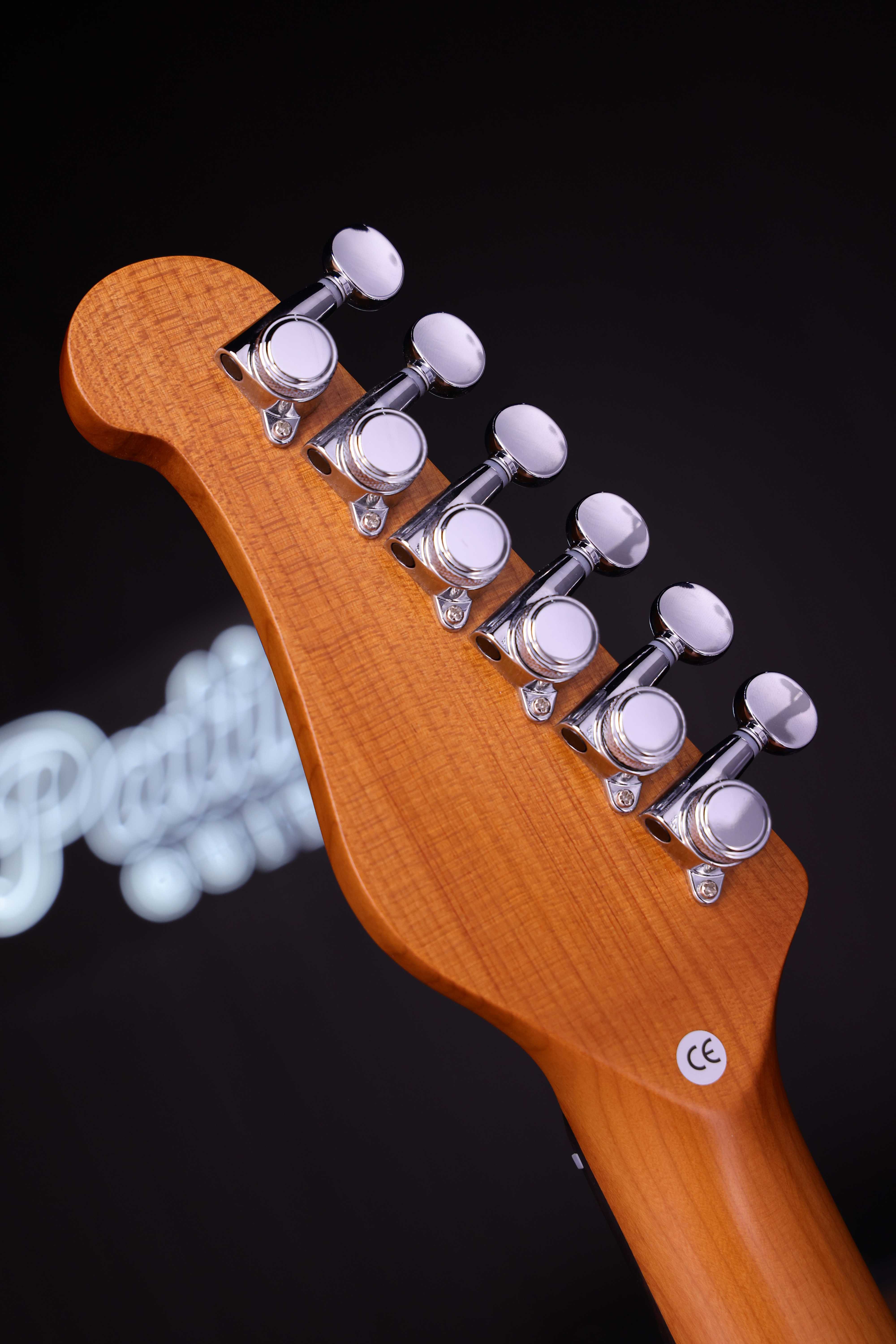 Patina Guitars Elgitarr Patina Guitars PJ-3 Candy Red tgt11