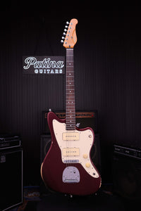 Patina Guitars Elgitarr Patina Guitars PJ-6 Oxblood Relic tgt11