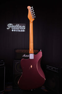 Patina Guitars Elgitarr Patina Guitars PJ-6 Oxblood Relic tgt11