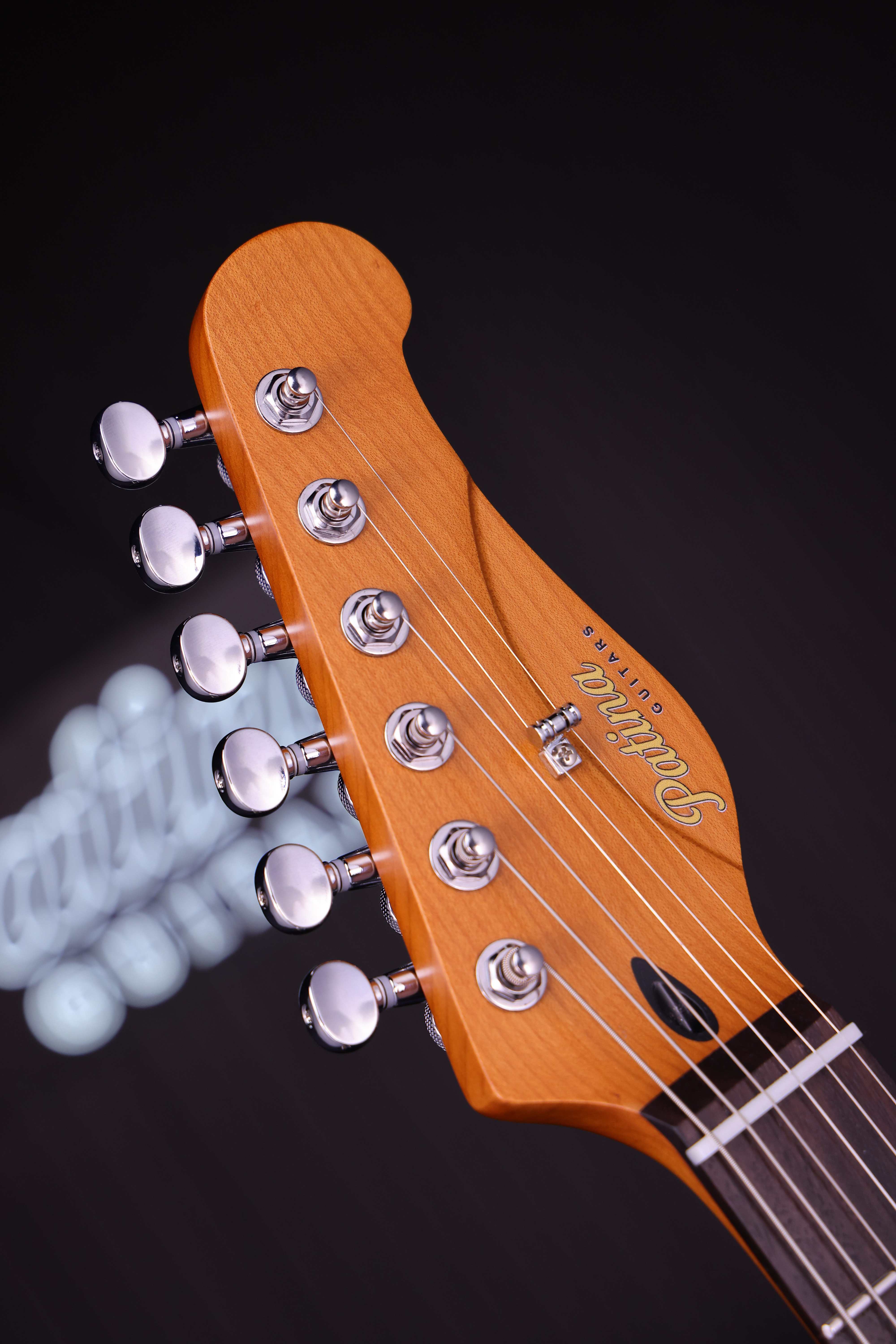 Patina Guitars Elgitarr Patina Guitars PJ-6 Oxblood Relic tgt11