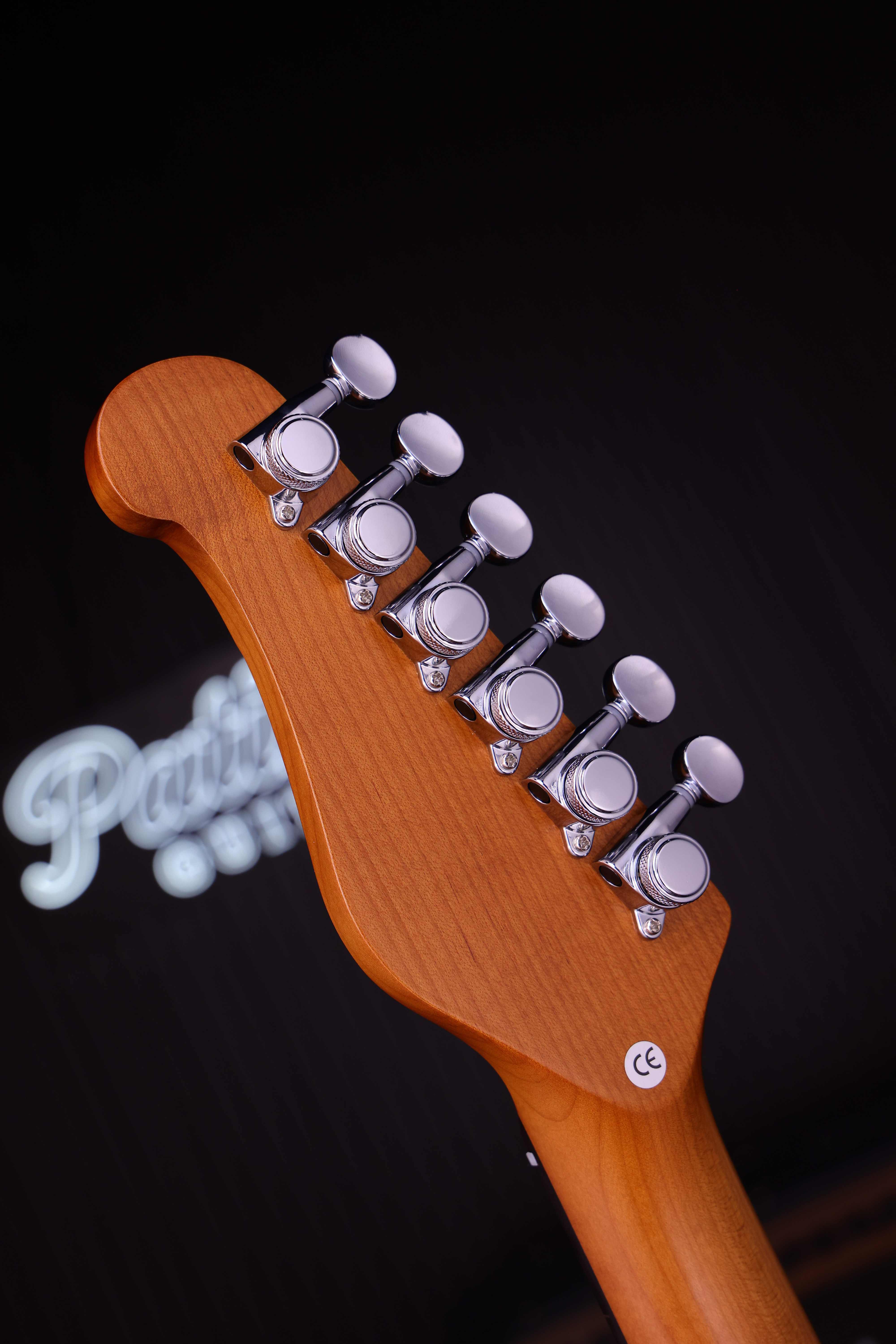 Patina Guitars Elgitarr Patina Guitars PJ-6 Oxblood Relic tgt11