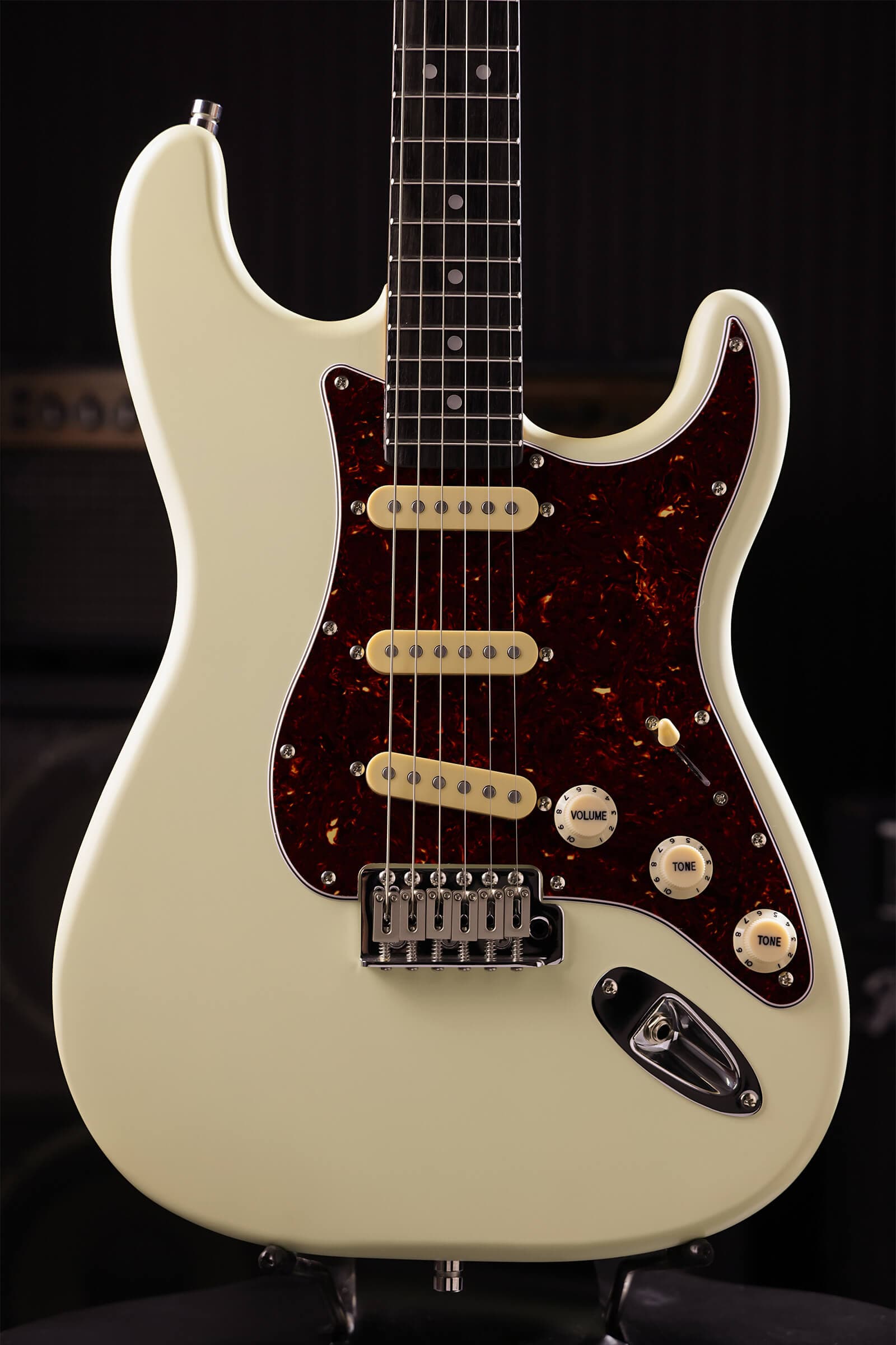 Patina Guitars Elgitarr Patina Guitars PS-3 Olympic White tgt11