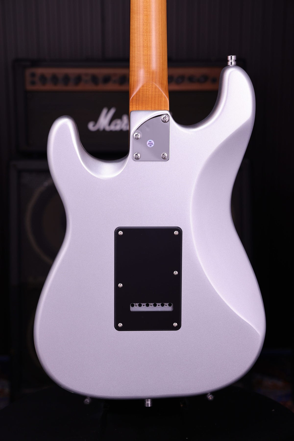 Patina Guitars Elgitarr Patina Guitars PS-4 Silver Metallic tgt11