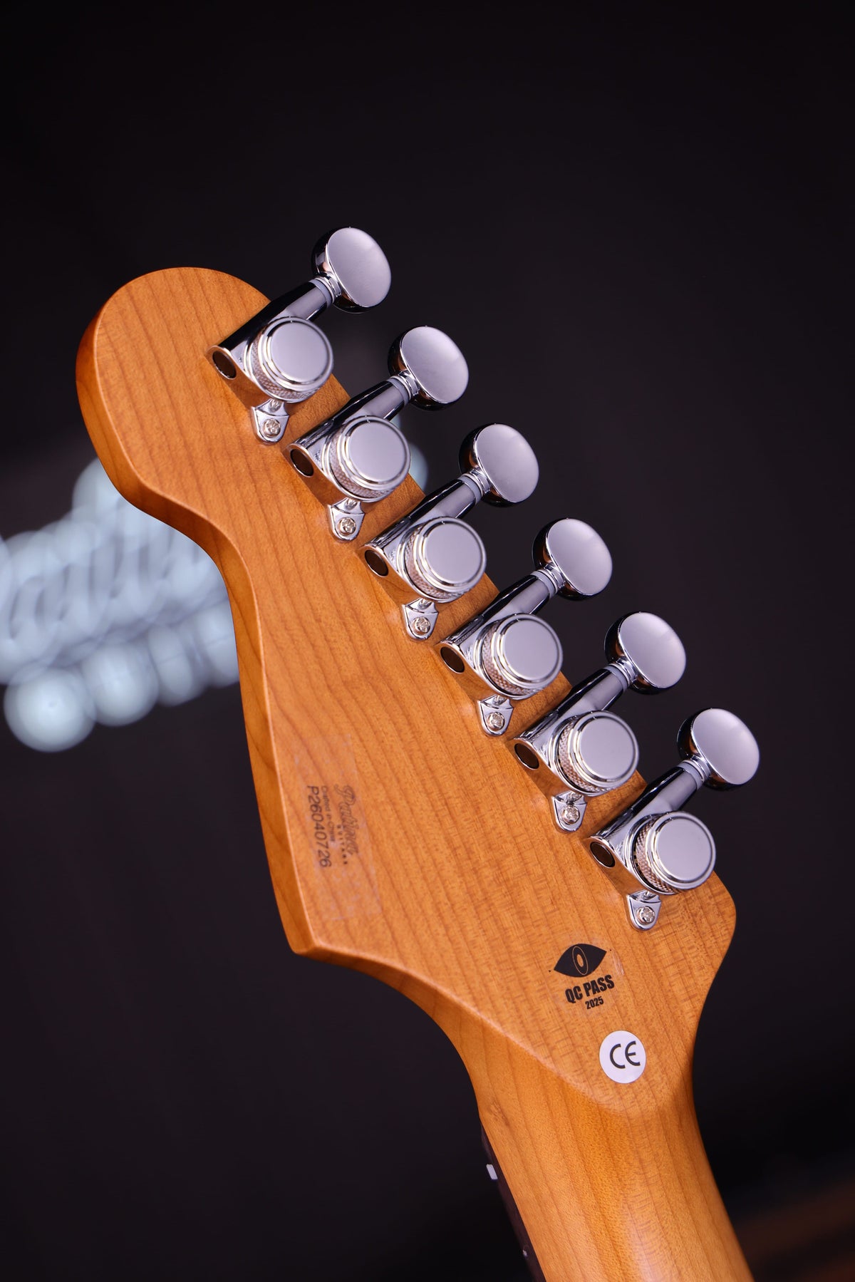 Patina Guitars Elgitarr Patina Guitars PS-4 Silver Metallic tgt11